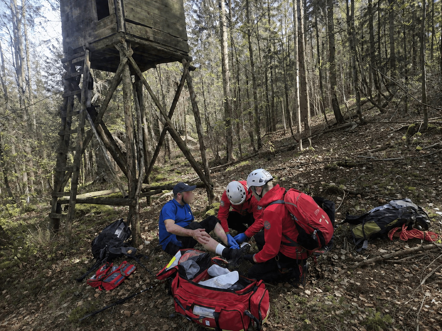 Cover Image for Uskrsni ponedjeljak na Ravnoj gori obilježila akcija spašavanja: planinar s teškom ozljedom predan hitnoj pomoći